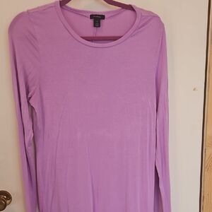 Halogen Lilac Long Sleeve Tee